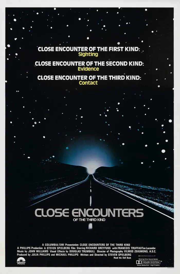 Close Encounters of the Third Kind - Movie Poster