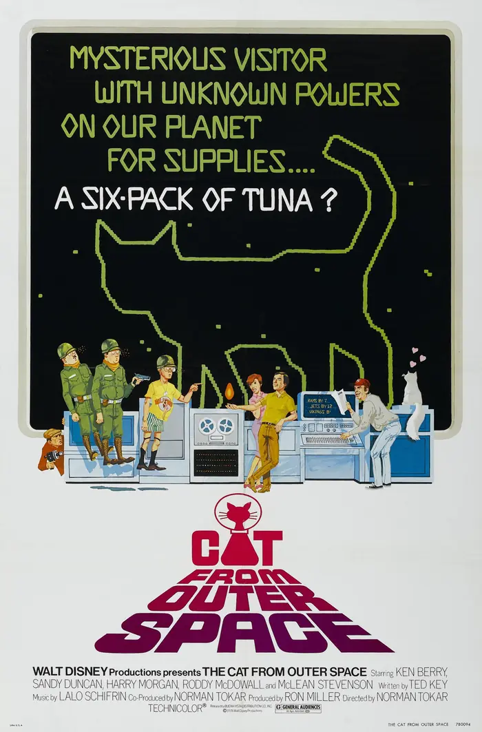 The Cat from Outer Space - Movie Poster
